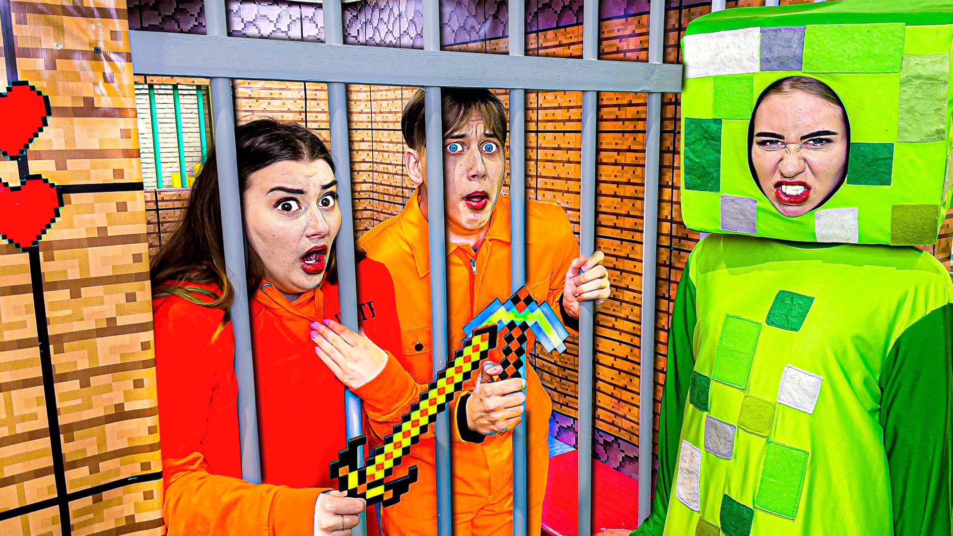 Побег из Тюрьмы Minecraft В Реальной Жизни смотреть онлайн