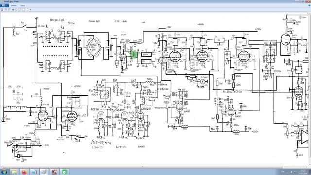 Реверсивный, компенсирующий ПЧ каскад трансивера Вертикал с высоким динамическим диапазоном.