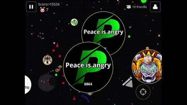 Agar.io Mobile Livestream! (EU CENTRAL 1) Use Peace#live смотреть онлайн
