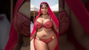 [4K] AI ART Indian Model Lookbook Al Art Video (Do You Like My Colourful Traditional Saree Outfits?