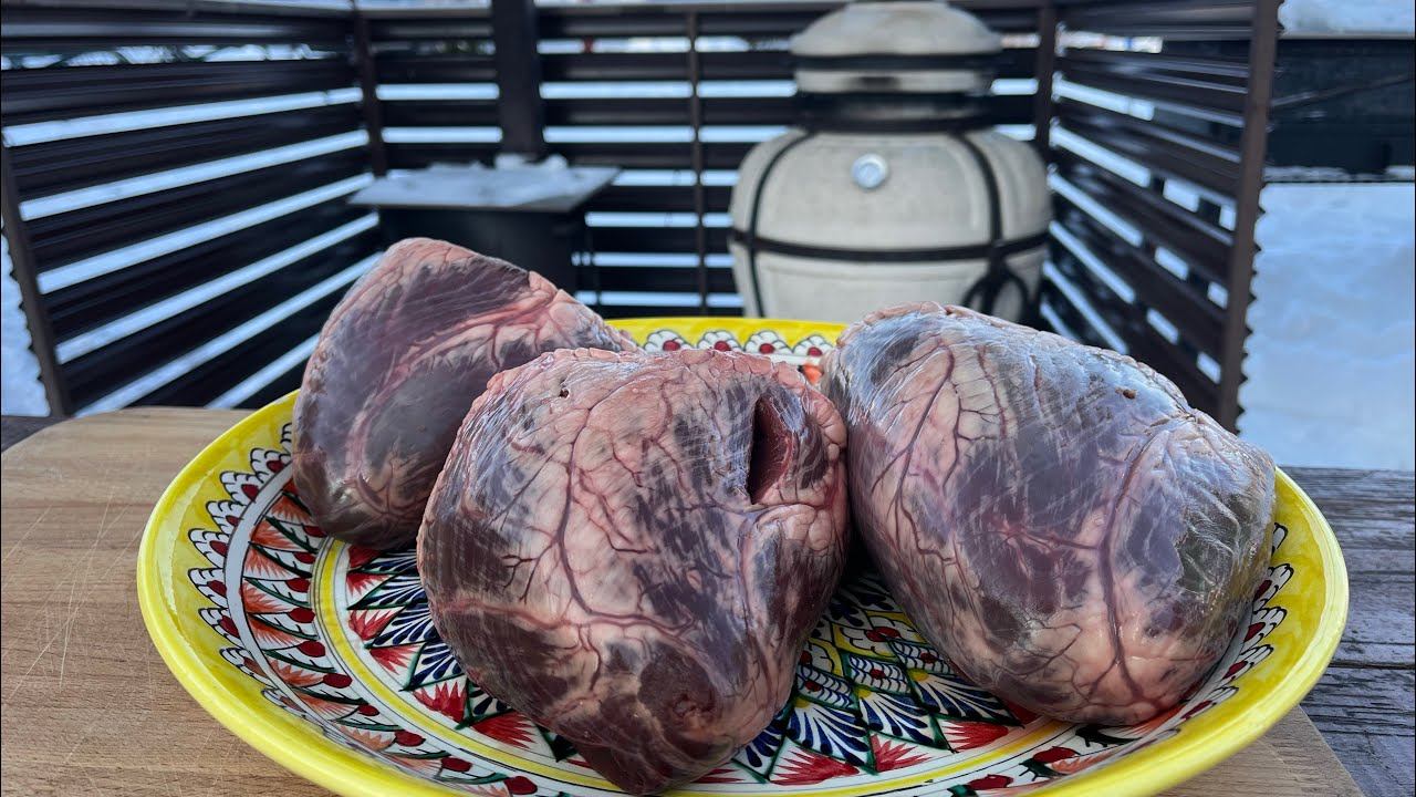 ШАШЛЫК из ТЕЛЯЧЬЕГО СЕРДЦА в Тандыре смотреть онлайн