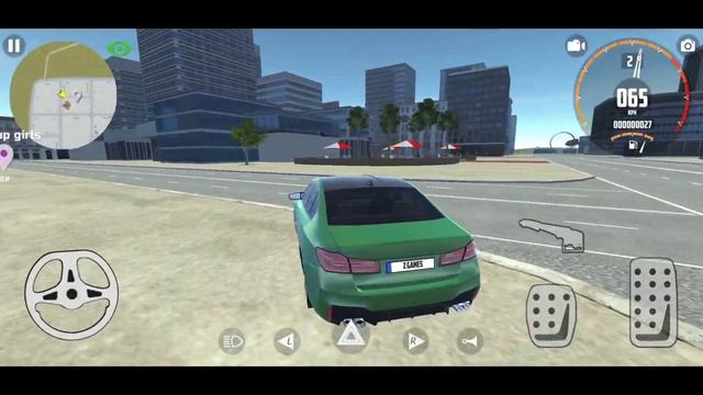 Car Simulator M5 - BMW M5F90 Driving With girls | Android Gameplay смотреть онлайн