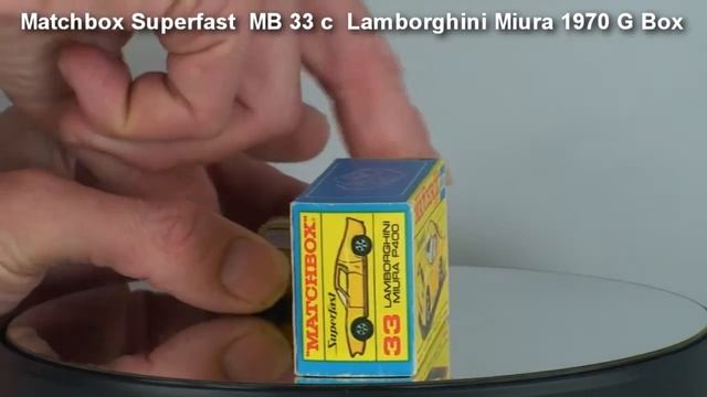 Matchbox 1970 Superfast MB 33 c Lamborghini Miura #adultdiecast смотреть онлайн