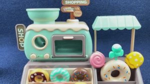 Развивающие игрушки. Игровой набор "Мини-магазин пончиков". Для малышей мультики. Игры для детей