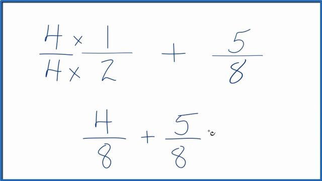 How to Add 1/2 + 5/8 смотреть онлайн