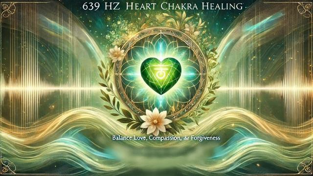 639 Hz Heart Chakra Healing. Balance Love, Compassion and Forgiveness.mp4 смотреть онлайн