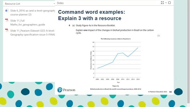 New To Pearson Edexcel A Level Geography
