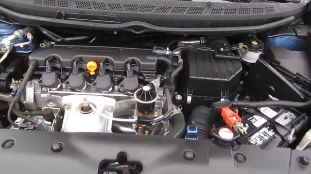 2008 Honda Civic, Blu/Blue - STOCK# B2579 - Engine смотреть онлайн