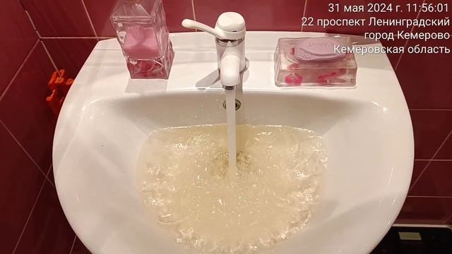 Грязная горячая вода на пр. Ленинградский, 22 (31.05.2024) смотреть онлайн