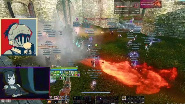 ArcheAge Мираж Первая осада замка 