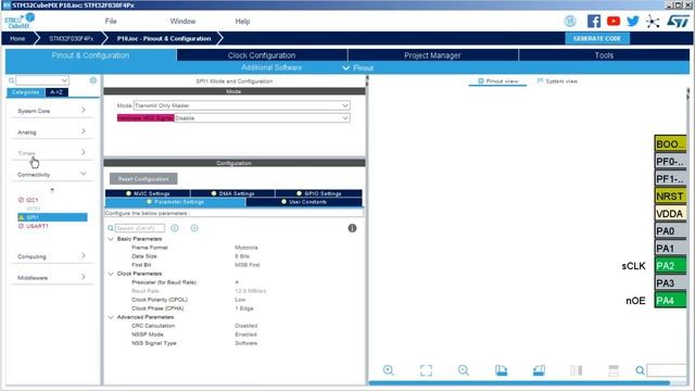 Как подключить Led Panel P10 к микроконтроллеру STM32. смотреть онлайн