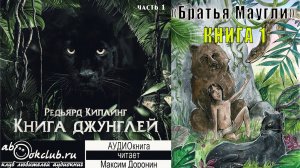 01.01 Редьярд Киплинг аудиоцикл «Книга джунглей» (книга 1 рассказ 1) - «Братья Маугли»