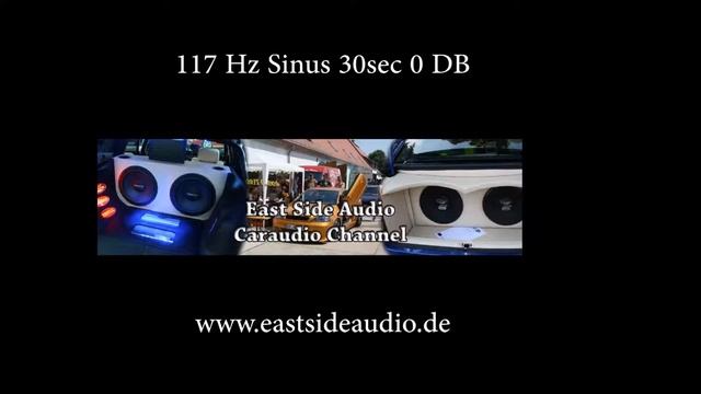 117 Hz Sinus Ton Wave 0DB for DB Drag Soundcontest Bass Test 30sec смотреть онлайн