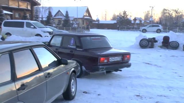 1й Этап УТС Ледовый Автодром "Суворовский" 25.12.2021 Зачёт "Задний привод" смотреть онлайн
