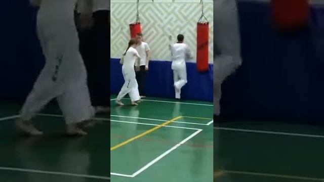 Инклюзивная тренировка по тхэквондо