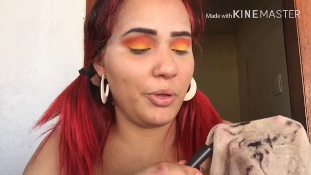 Maquiagem Amarela e laranja /PEDIDO DA SEGUIDORA смотреть онлайн
