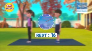 GOOD MORNING EXERCISE FOR KIDS - NO JUMPING WORKOUT