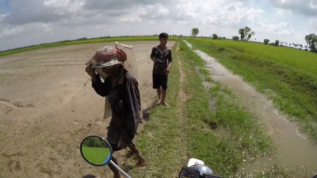 Fun Ride with Yamaha TW 200, Mounted with GoPro 4 Black (4K) смотреть онлайн