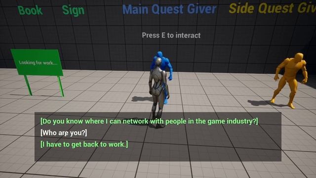 Wk8: Dialogue System (Behavior Trees) смотреть онлайн