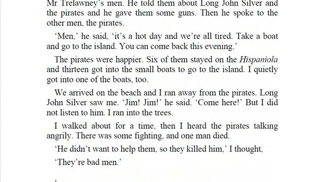 Audiobook In English. Listening Elementary Level/ A2. Treasure Island. Аудиокнига на английском.