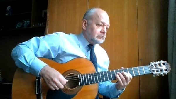 Если можешь, прости (Scrivimi) на гитаре