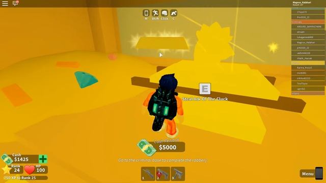 Roblox / Mad City / Играем за бандитов смотреть онлайн