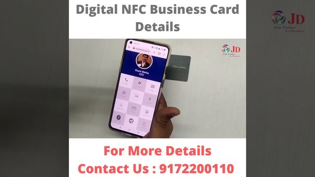 Digital Business Card with NFC, QR and Multi Themes смотреть онлайн