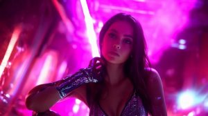 Star Babes - Galactic Glow ｜ Retro-Futuristic Synthwave ｜ Cosmic Sci-Fi AI Video