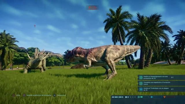 Ceratosaurus vs. Chungkingosaurus | Jurassic World Evolution смотреть онлайн