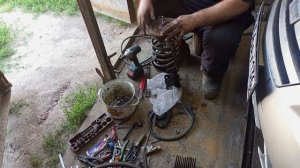 ЧЕРИ ФОРА ЗАМЕНА ПЕРЕДНЕЙ СТОЙКИ НА ГАЗОВУЮ