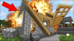 Я ВЗОРВАЛ ДОМ ЭТОГО ЖИТЕЛЯ ХЕЙТЕРА В МАЙНКРАФТ | Риколит Minecraft