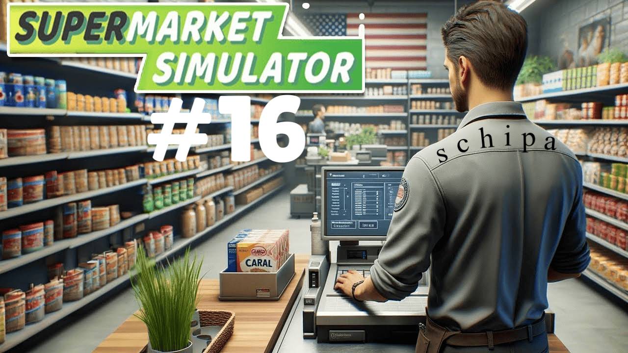 SUPERMARKET SIMULATOR #16 НУЖНО БОЛЬШЕ ТОВАРОВ смотреть онлайн