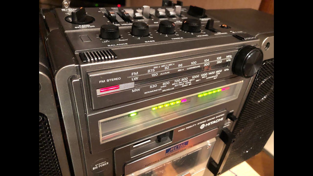 HITACHI TRK-9140E modified смотреть онлайн