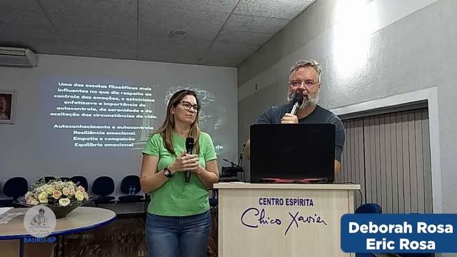 Palestra INTELIGÊNCIA EMOCIONAL E EVOLUÇÃO ESPIRITUAL com DEBORAH ROSA E ERIC ROSA смотреть онлайн