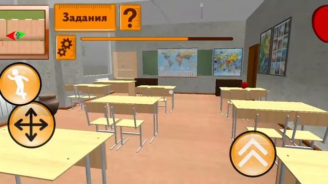 Stickman Teacher. Neighbor School 3D. Прохождение. 6 уровень. смотреть онлайн