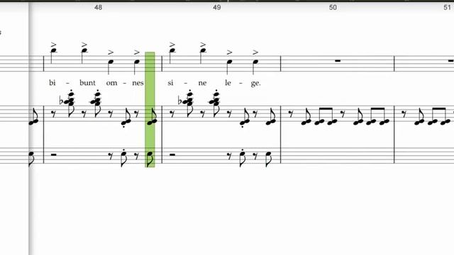 Orff , Carmina burana , In taberna quando sumus , slow , Bass 2 смотреть онлайн