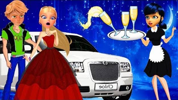 Чудесная ЛЕДИ БАГ завоевывает внимание супер кота и Современная Золушка Хлоя враг, Новая серия смотреть онлайн