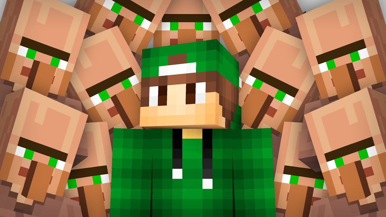 ПОЧЕМУ ЖИТЕЛИ СЛЕДЯТ ЗА МНОЙ В МАЙНКРАФТ | Риколит Minecraft смотреть онлайн