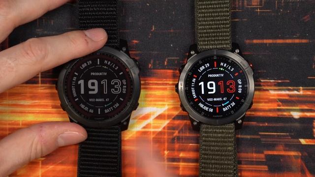 Garmin Fenix 7X VS Epix Gen2