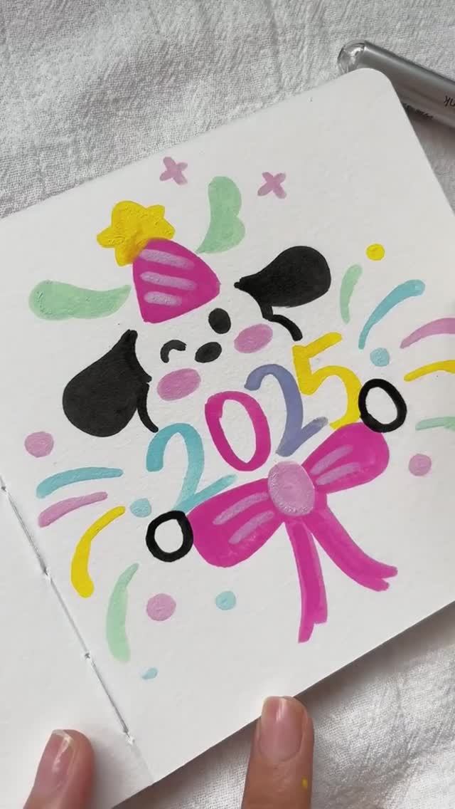 АСМР рисование. Новый Год смотреть онлайн