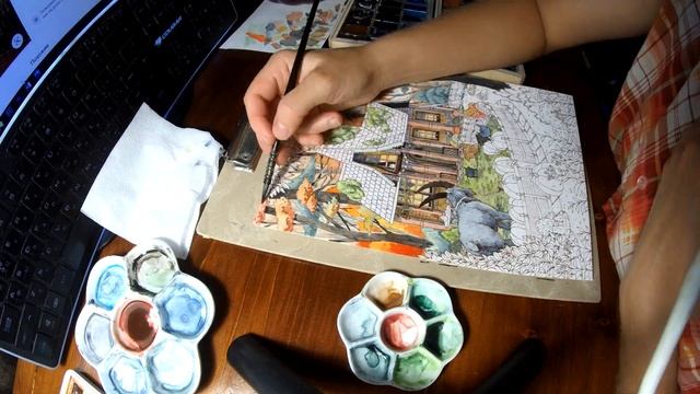 домик ведьмы таймлапс смотреть онлайн