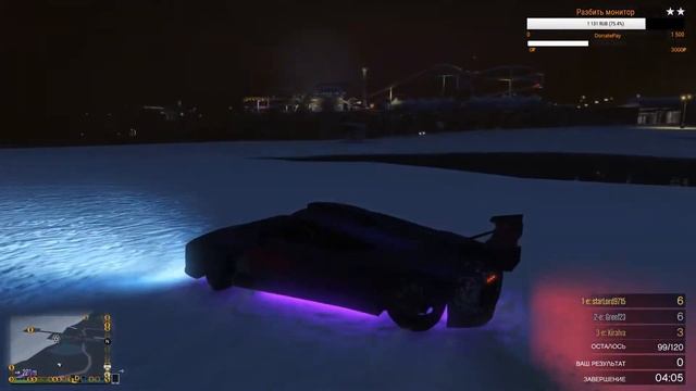 Стрим GTA V Online (макс графика) , общение веселье) смотреть онлайн