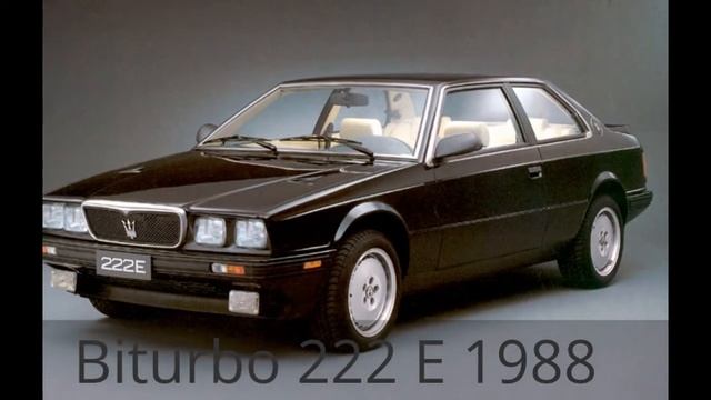 Maserati biturbo 1987-1988