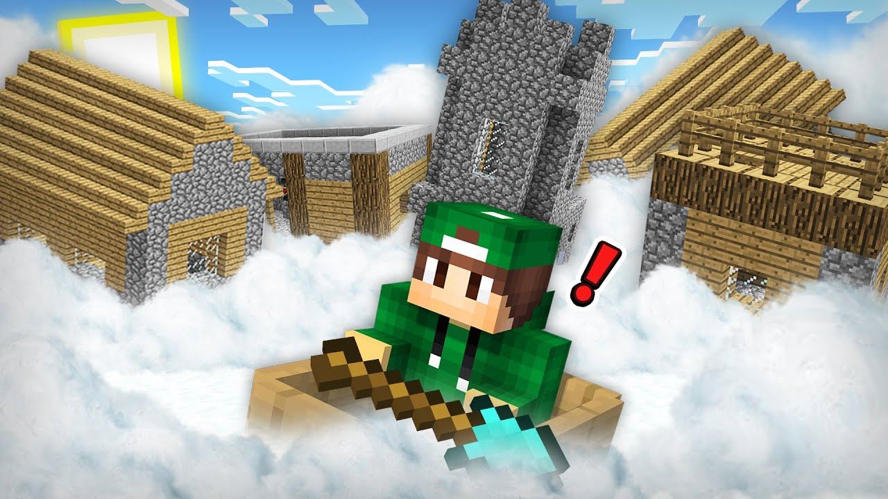 НАШУ ДЕРЕВНЮ ЖИТЕЛЕЙ ЗАВАЛИЛО СНЕГОМ В МАЙНКРАФТ | Риколит Minecraft смотреть онлайн