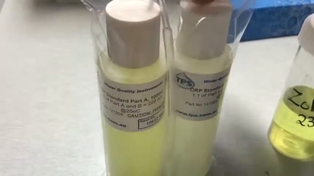 Aqua pH meter - measuring ORP (mV) using Zobells solution смотреть онлайн