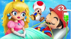 Принцесса Пич в больнице для кукол - 30 идей для ЛОЛ ОМГ