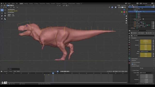 Walking Animation In Blender смотреть онлайн