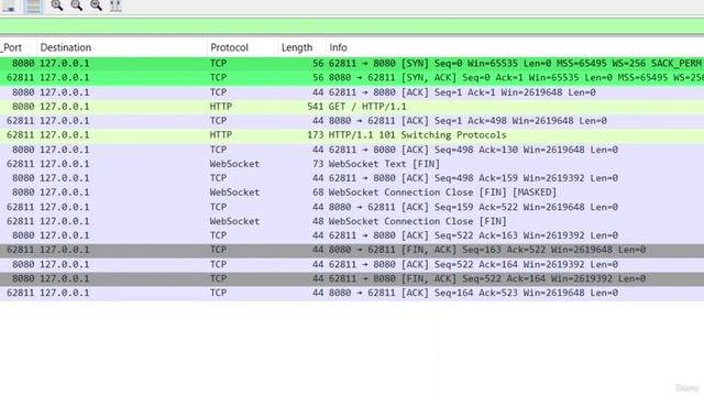 346. Examining the closing handshake at the TCP & WebSocket level смотреть онлайн