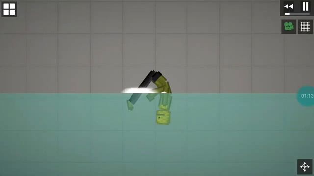 неудачные прижки в воду!