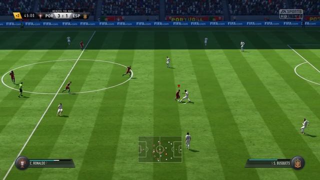 Португалия - Испания 3:3 смотреть онлайн